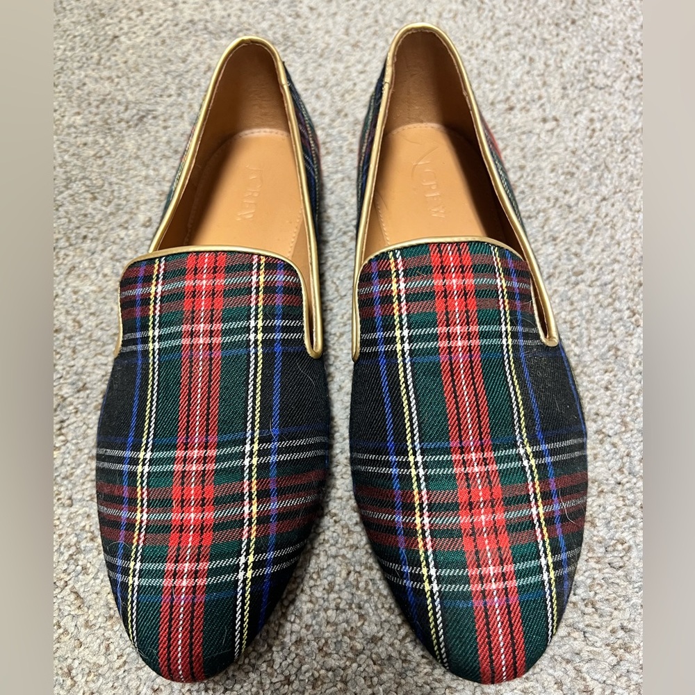 Jcrew Factory Tartan Loafers